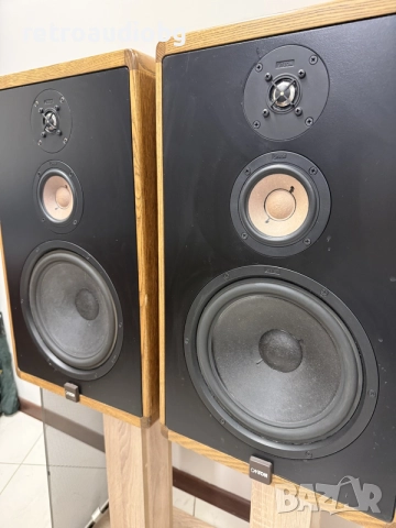 🔈Ретро масивни трилентови тонколони CANTON CT 800 - 100-150W - 4 ома🔈, снимка 4 - Тонколони - 56002147