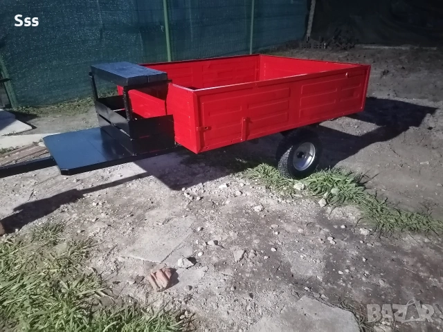 Ремарке за мотофреза Без спирачки , снимка 4 - Ремаркета - 53772699