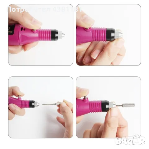 Многофункционална електрическа пила , снимка 2 - Продукти за маникюр - 49115281