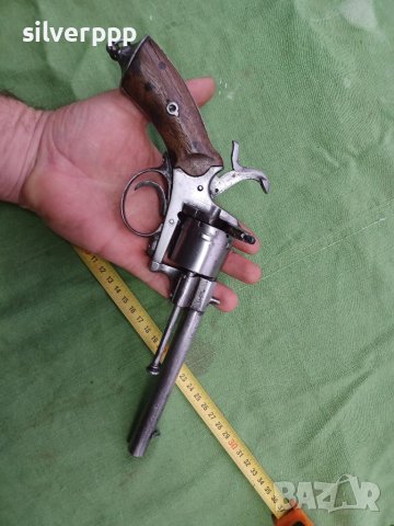 Револвер Лефуше  - 11 мм., снимка 3 - Антикварни и старинни предмети - 39840580