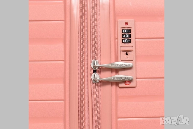 КОМПЛЕКТ 2 КУФАРА И ЧАНТА ЗА РЪЧЕН PP118, снимка 10 - Куфари - 51628297