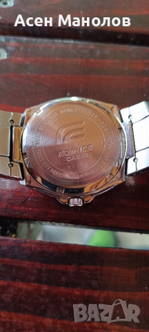 часовник casio edifice, снимка 3 - Мъжки - 44336724