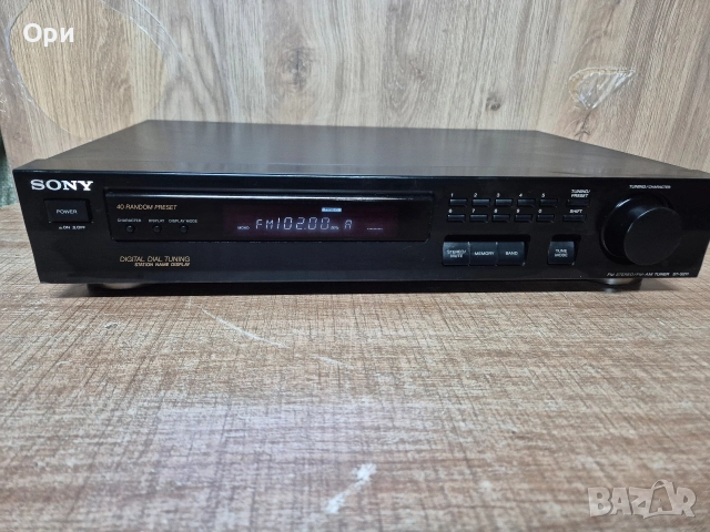 ВИСОКОКАЧЕСТВЕН ТУНЕР SONY-ST-S211, снимка 2 - Ресийвъри, усилватели, смесителни пултове - 52892641