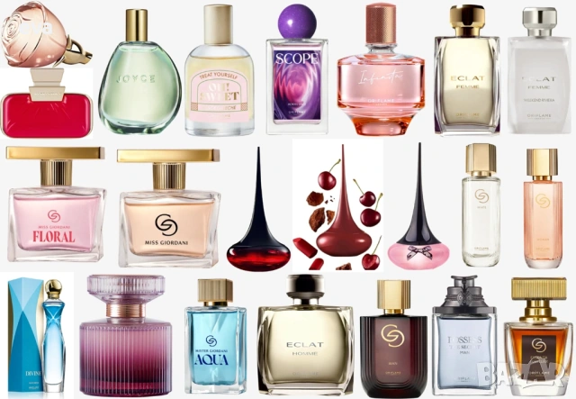 ORIFLAME - Divine, Eclat, Love Potion, Giordani, Infinita