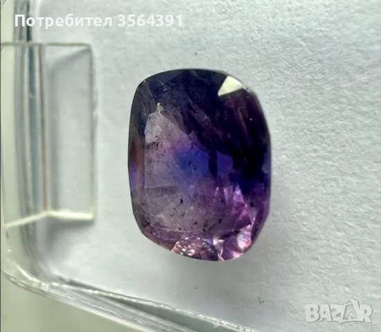 Сапфир Кашмир 2.19кт сертификат igi , снимка 8 - Други - 47493128