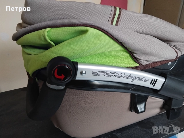  Запазен/работещ кош за новородено - Модел Giordani 3per8 Integracar , снимка 4 - За бебешки колички - 52123935