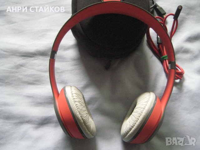 Безжични слушалки Beats Solo2 + калъф + оригинални кабели B0534, снимка 2 - Слушалки и портативни колонки - 40894167