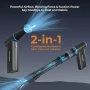 Нов Електрически Въздушен Почистващ Уред 4 Скорости, USB-C Зареждане, снимка 5