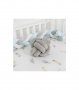 Мек памучен обиколник за детско легло, кошара, креватче, плетен обиколник с 3 цвята - код 2487, снимка 9