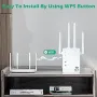 WiFi Extender 5G/4G Dual Band 1200Mbps, снимка 7