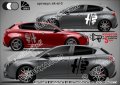Алфа Ромео Alfa Romeo стикери надписи лепенки фолио SK-AL3