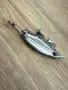 Стара сребърна брошка с марказити – растителен мотив – може да се носи и като висулка, снимка 10