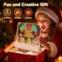Нова LED светеща дъска за рисуване 16”, 2 панела, акумулаторна, STEAM игра Идеален подарък, снимка 6