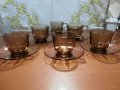 Френски дуралекс чаши за чай , снимка 1 - Антикварни и старинни предмети - 44465854