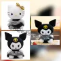 Плюшена играчка Кити Hello kitty, Плюшена Kitty Kuromi, 30см, снимка 1