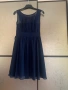 Продавам елегантна ,ефирна синя рокля , снимка 3