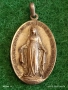 Сребърен медальон медал на Дева Мария на благодатта уникат 43374, снимка 1