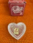Nachtman .Vintage.Кристална кутийка във формата на сърце., снимка 2