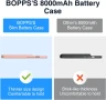 Калъф с батерия BOPPS за iPhone 14 Pro Max/13 Pro Max/14 Plus (6.7 инча), розов, 8000mAh, снимка 6