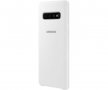 SAMSUNG Original Galaxy S10 Silicone Cover Case - Бял, снимка 3