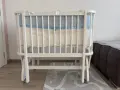 Бебешко легло с люлка Azaria BAMBINO с матрак и всичко друго което е нужно, 70/110 см, снимка 3