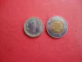 1 Birr Етиопска монета Етиопия 2, снимка 3