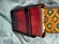 Ретро кожена табакера с цигари Арда филтър , снимка 2