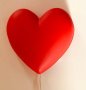 Стенна лампа сърце - червено - Икеа, снимка 3