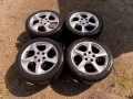 Алуминиеви джанти 17цола 5x114.3+ГУМИ 225/45/17 за Kia,Hyundai,Mazda, снимка 4
