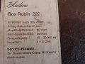 Audion Box Rubion 220 Тонколони , снимка 8