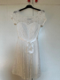 Нова официална бяла рокля с етикет, снимка 1 - Рокли - 44775964