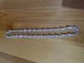 Сребърен ланец - синджир, снимка 11