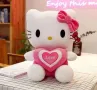 Голяма плюшена играчка Hello Kitty Love Сърце, 25/45/65см , снимка 4