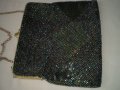Ретро Дамска чанта портмоне стъклена мъниста хемелеон , снимка 3