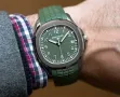 Patek Philippe Aquanaut 40mm White Gold Olive Green Dial Automatic Различни Варианти, снимка 14