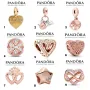 Сребърни талисмани PANDORA 925 Rose Gold, снимка 1