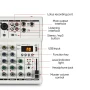 Смесителен пулт 4 канален RP-F4 A, Bluetooth,USB Player, DJ Mixer, EQ 2 Band , снимка 6