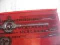 НОВ НЕМСКИ ОРИГИНАЛЕН РЕЗБОНАРЕЗЕН КОМПЛЕКТ ПЛАШКИ И МЕТЧИЦИ М4-М10 PRONTO, снимка 4