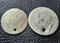 Стара сребърна монета/и 10 кройцера 1815 г. и 20 кройцера 1794 г. Австрия , снимка 8
