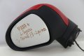 Ляво електрическо огледало Peugeot 207 (2006-2014г.) 2 букси / 7 пина / 9680194877 Червено Червен, снимка 1