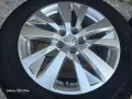 Лети джанти 17ки 5х108 Peugeot + зимни гуми 215/65/17 Michelin, снимка 4
