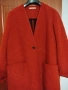 Червено палто ZARA Trafaluc – размер L – XL, снимка 2