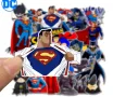 50 бр Супермен Батман самозалепващи лепенки стикери за украса декор картонена торта др, снимка 4