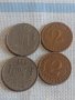 Четири монети 1 франк 1942/46г. Белгия / 2 райхспфенинга 1924г. Германия 31465, снимка 1 - Нумизматика и бонистика - 44473045