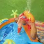 Голям детски надуваем аквапарк Bestway Lava Lagoon - Пързалка, фонтан, и улеи за топки 265x265 см., снимка 9