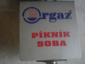 Газов Пропан-Бутан Къмпинг Отоплител Керамичен 185х145мм-Старо Качество-С Редуцир Вентил-ORGAZ COBA, снимка 5