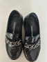 Черни лачени обувки с ортопедична стелка, снимка 1