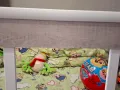 Детска дървена кошара + матрак, снимка 2