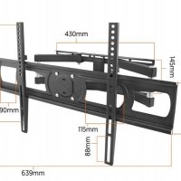 Стойка/поставка за LED телевизор с регулиране и завъртане  32-65" 60kg, снимка 2 - Стойки, 3D очила, аксесоари - 35762058