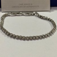 SWAROVSKI Гривна Emily 1043311 Сребрист, снимка 4 - Гривни - 41969760